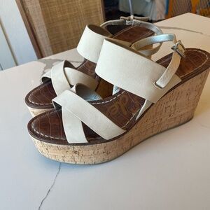 Sam Edelman size 9 Platform Wedge Heels